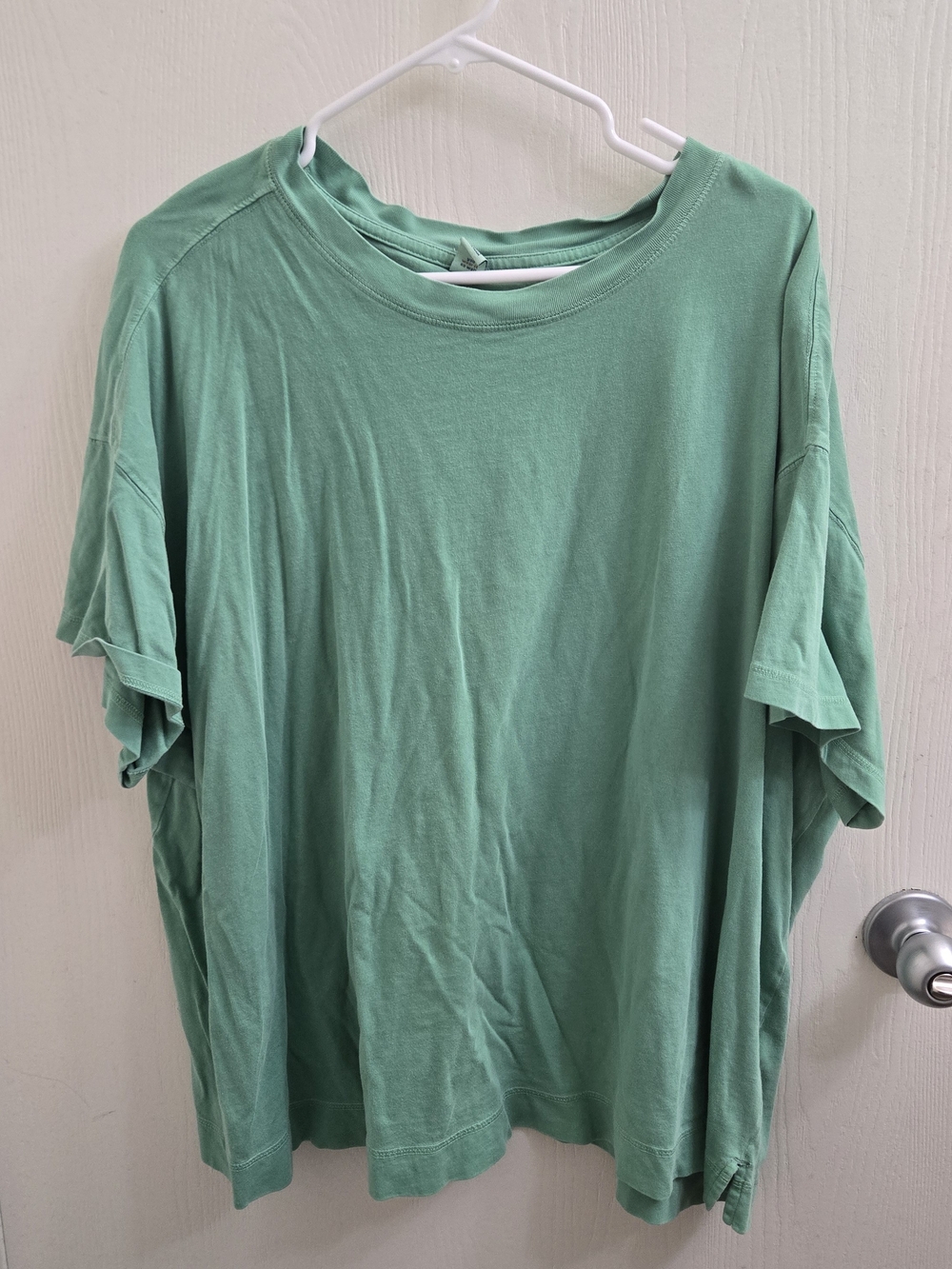 Spearmint Green Crewneck Tee Mens 3XL